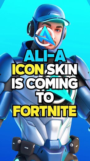 AliA Fortnite Skin Revealed with 8 Edit Styles!