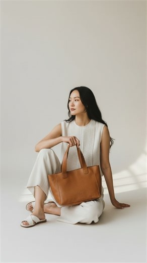 Line Store Leather on Instagram: "#readytogo Shoppers ♥️"