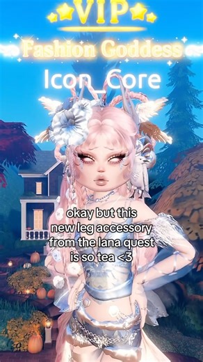 this NEW skeleton leg accessory from the lana quest is so cute 💗 #dresstoimpress #roblox #dti