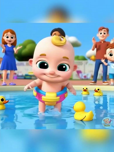 💦 Swim Swim Splash! | Fun Pool Song for Kids 🏊‍♂️