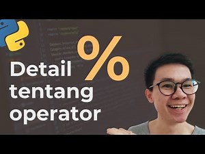 Sebenarnya ini cara kerja modulus | Belajar dasar Python | Operator matematika Python