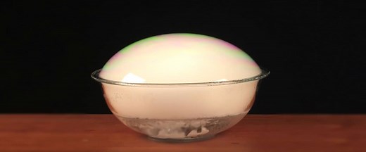 Dry Ice Crystal Ball Bubble - Steve Spangler
