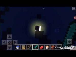 Solar eclipse in Minecraft Pocket Edition