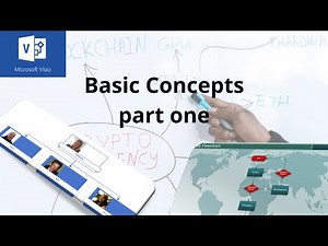 Microsoft Visio course part one. Visio basic concepts