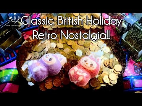2p Coin Pusher at a British Seaside Arcade 🎡 | Classic Arcade Fun 🎪 No Talking