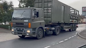 MOD Convoy Making its way to the M90 Motorway | Fife jammer locations