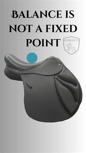 Balance is not a single position frozen in time and place. It is a dynamic relationship between horse, rider and equipment - one that changes as posture develops, training progresses and bodies adapt to work. A well balanced saddle does not force alignment or compensate for restriction. It allows the horse and rider to organise themselves correctly within movement. This is why adjustability matters - not to chase perfection, but to support balance as it evolves. Knights saddles - designed to sup