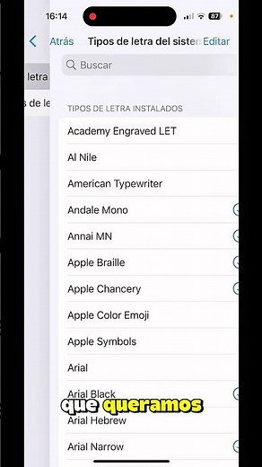 How to change the font on your iPhone ✅ (TUTORIAL 2025)