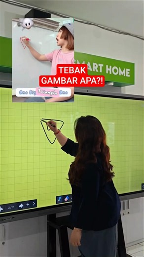 TEBAK GAMBAR DI INTERACTIVE SMARTBOARD, KOMEN DI BAWAH! #fyp #funny #viral #shorts #games #trending