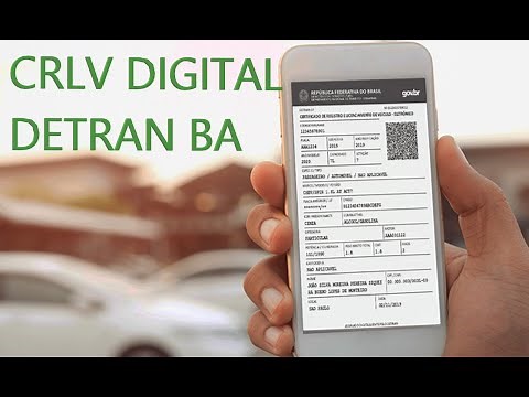 Como baixar CRLV digital Detran BA 2020