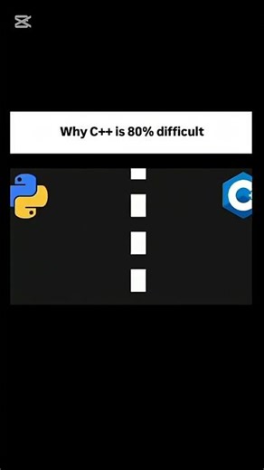 Why C++ is 80% More Difficult Than Python | Coding Comparison #Cplusplus #Python #Coding