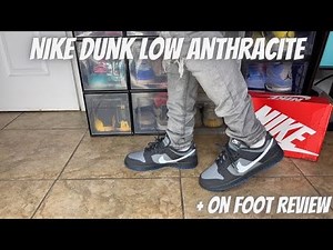 Nike Dunk Low Anthracite Review + On Foot Review & Sizing Tips