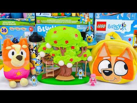 Bluey Toy Collection Unboxing Review | Bluey Tree Playset & Bingo Backpack