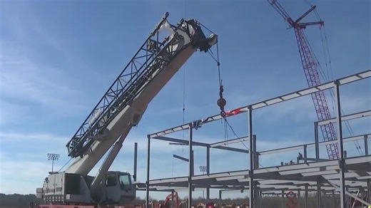 U.S. Soccer Federation's training facility in Fayetteville progresses