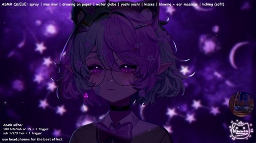 Live ASMR ♡ !menu