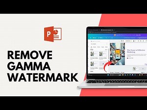 How to Remove Gamma Watermark from Power Point Presentation