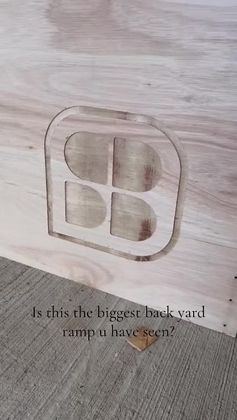 biggest backyard ramp 46 foot long 😱#ramps #skateboarding #scootering #backyard #sbskateramps #biggest #skatelife #skatepark #fyp