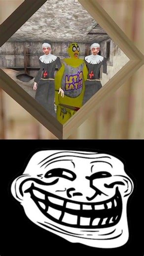 Door Lock Escape From 3 Different Granny ⚡😈 Troll Face Edit #granny #trollface #shorts