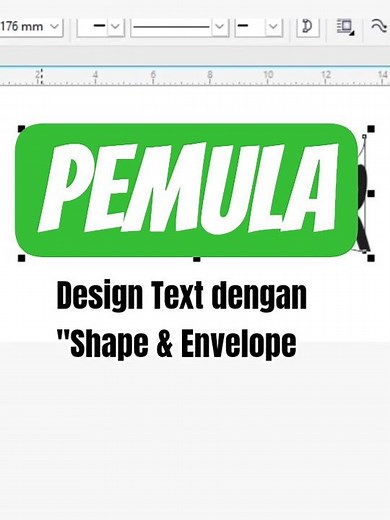 Tutorial Corel Draw X7 Belajar Design #coreldraw #design #creative