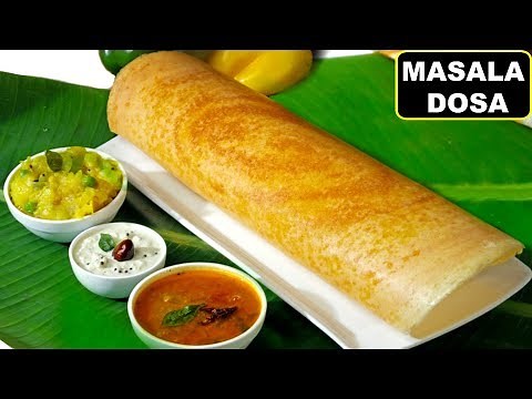 How To Make Crispy MASALA DOSA South Indian Style (मसाला डोसा) | Breakfast Recipe | CookWithNisha
