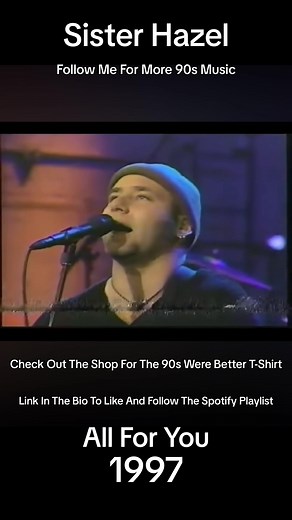 Sister Hazel All For You 1997 #fyp #90smusic #90sthrowback #live #1997 #sisterhazel #allforyou #fypage