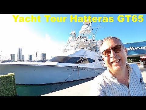 Yacht Tour : Hatteras 65GT