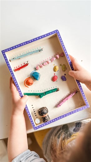 Kristen | Play-based Learning on Instagram: "Designing this was a great STEM challenge that required planning along with experimentation. Save this easy idea to try later and follow along for more play ideas. . . . . #stemeducation #kidsactivities #kidscrafts #getoutside"