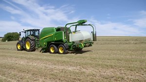 16K views · 37 reactions | New for 2020, John Deere is introducing two models of combination round balers to help producers more efficiently cut, bale, and wrap forage. Learn more about this new equipment: https://bit.ly/2lZUOkn | Machinefinder | Facebook
