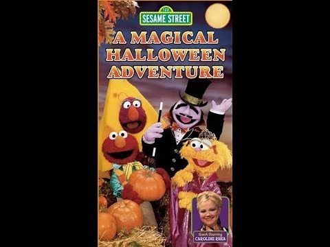 Sesame Street: A Magical Halloween Adventure (2004 VHS) (Full Screen)