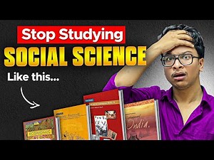 Class 10🔥 How to study social science for 95% in Board Exams?