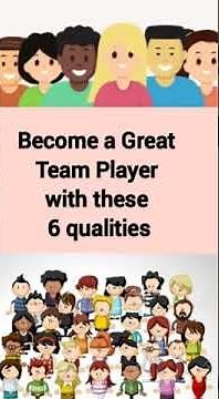 what qualities make you a great team player || Great team player || How to be a team player