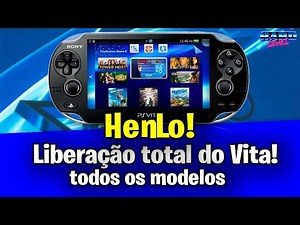 PSVITA 2023 - Liberação total! DIRETO do console! SEM PC! Qualquer PS VIta! FAT, SLIM e TV!