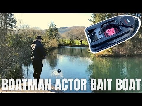 We joined the bait boat crew | Boatman | Actor Bait Boat