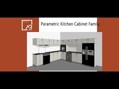 Parametric Kitchen Cabinet Family In Revit