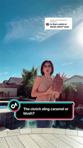 Replying to @Ann Mena345 Cloudy days will do that 😅 This Iris and Rainbow clutch sling bag is caramel, not blush — so I took it outside in the sun today so you can see the true color. The caramel tone is warm, neutral, and easy to style for everyday wear. Good news: all five colors are still in stock right now, so if you’ve been deciding, this is your sign to grab your favorite before they start disappearing. #IrisAndRainbow #ClutchSlingBag #EverydayBag #NeutralStyle #tiktokshopfinds