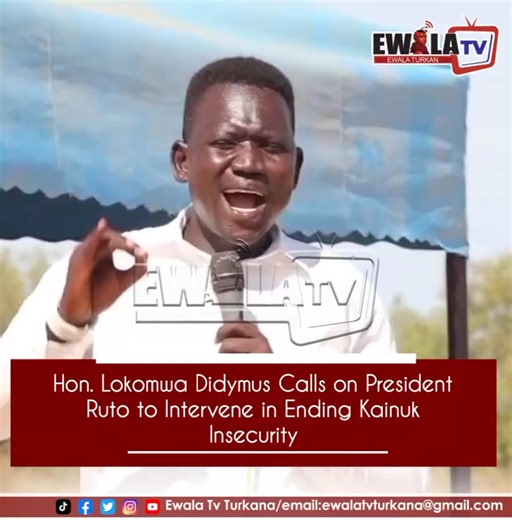 1.4K views · 53 reactions | UPDATE: Hon. Lokomwa Didymus, aspiring...