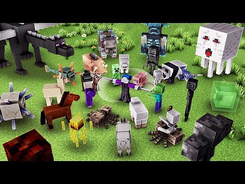 BASTIGHG vs. ALLE MINECRAFT MONSTER (2023 COMEBACK)