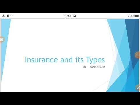 meaning of insurance and its types
