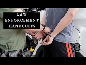 Police Magnum Heavy Duty Stainless Steel Handcuffs- Double Lock Restraints For Law Enforcement