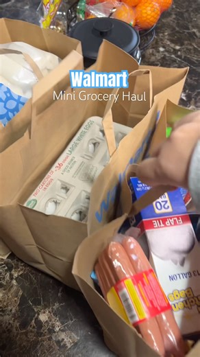 Mini Grocery Haul✨#groceryhaul #walmart #shopping #vlog #haul #grocery #minihaul #shop @Walmart