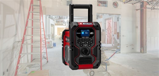 Einhell: Robustes Baustellenradio mit Top-Sound jetzt im Amazon-Angebot