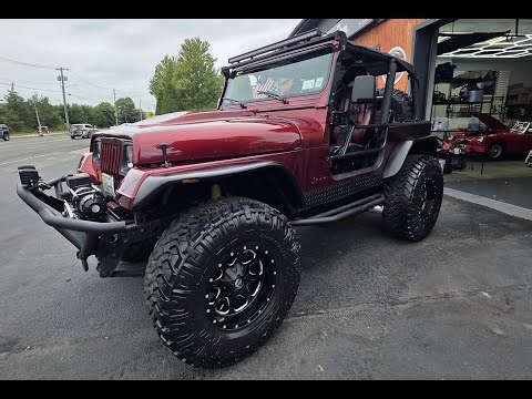 Gen V powered 1990 Jeep Wrangler