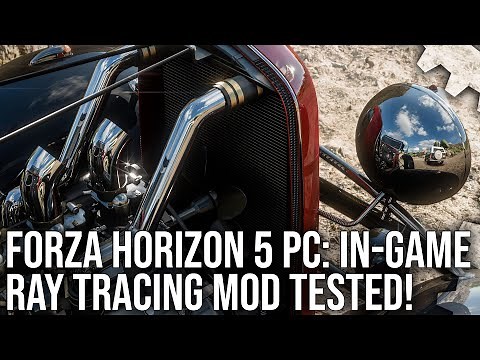 Forza Horizon 5 PC: In-Game Ray Tracing Mod - RT On/Off Comparisons + Performance Tests