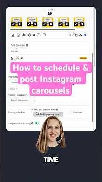 How to schedule and post Instagram carousels (2026 tutorial)