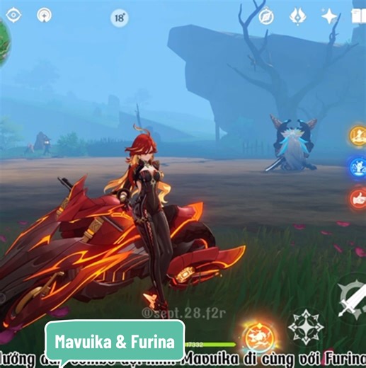 Hướng Dẫn Combo Đội Hình Mavuika và Furina