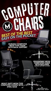 MESH COMPUTER CHAIRS by Megaoffice | Megaoffice Surplus Furniture Store