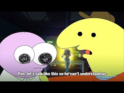 Smiling Friends - Charlie and Pim Speak Fluent Spanish