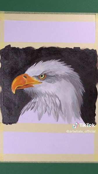 How to Paint an Eagle Using Acrylics