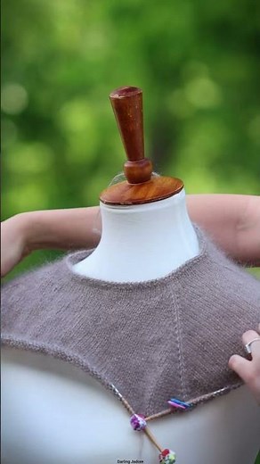 Mohair yarn knit sweater - Fit Check - Knitting A Sweater
