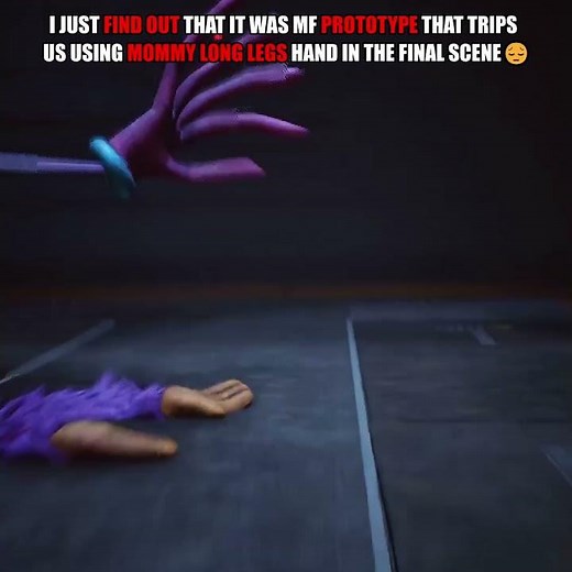 Prototype Use Mommy Long Legs Hand😱 - Poppy Playtime 5